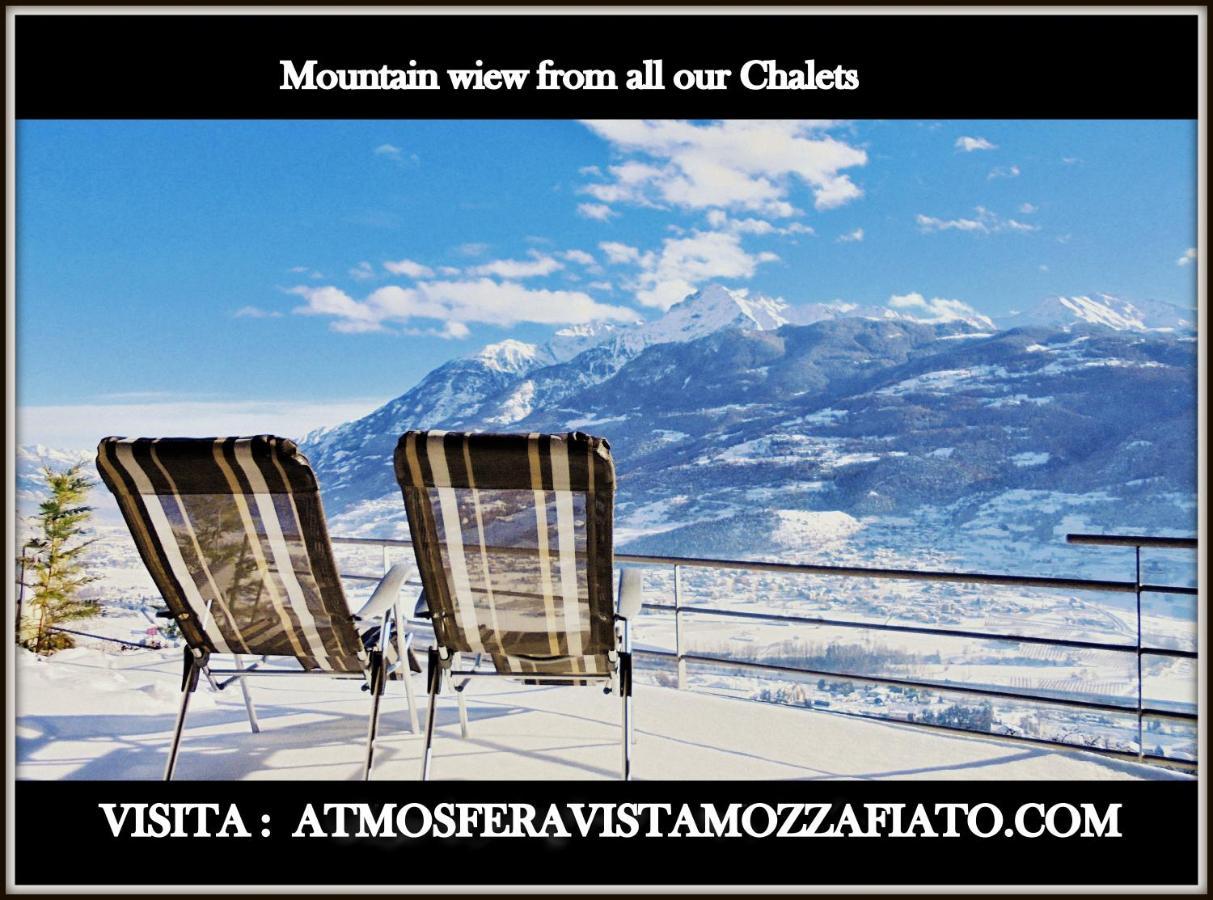 Atmosfera E Vista Mozzafiato Chalets 奥斯塔 外观 照片